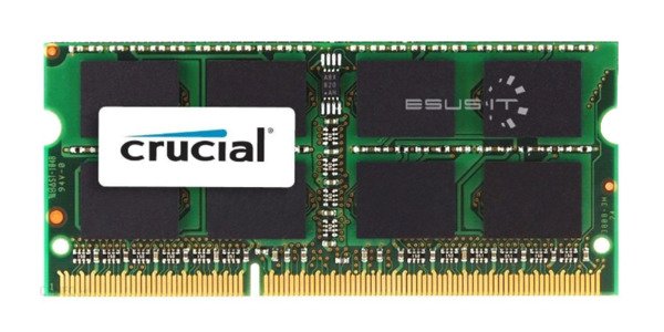 Pamięć RAM 1x 8GB Crucial SO-DIMM DDR3 1600MHz PC3-12800 | CT102464BF160B 